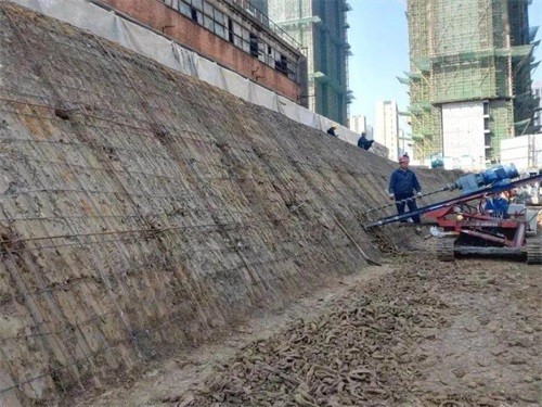 青白江建筑边坡支护