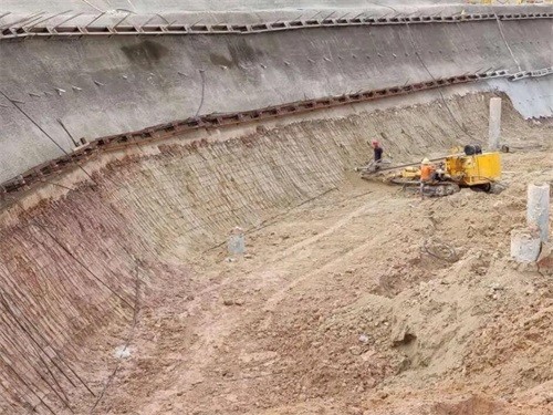 青白江基坑边坡加固